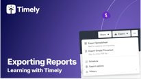 Exporting Reports
