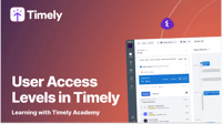 User Access Levels in Timely Large
