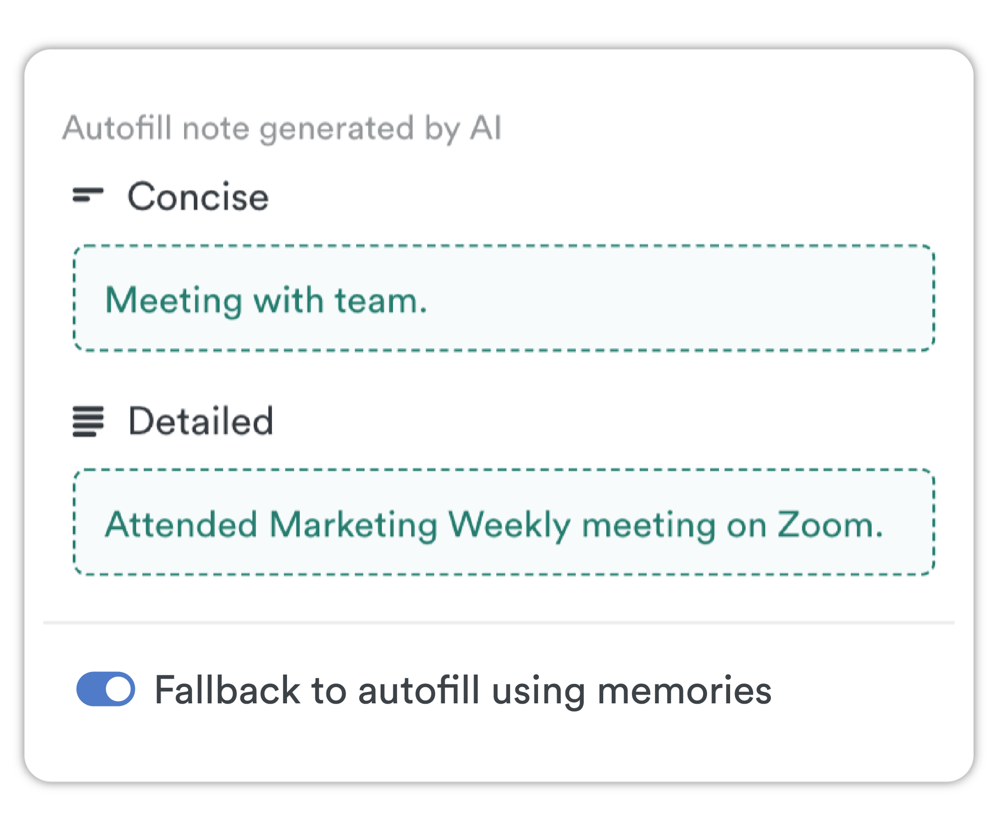 AUtofill note gerator AUtofill note gerator