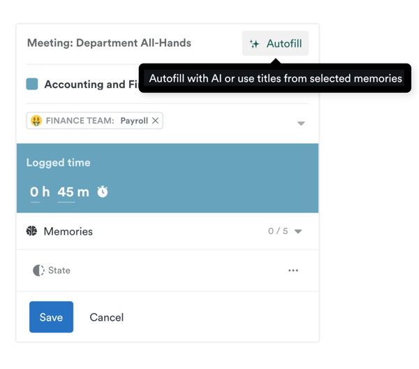 Auto fill AI note 2