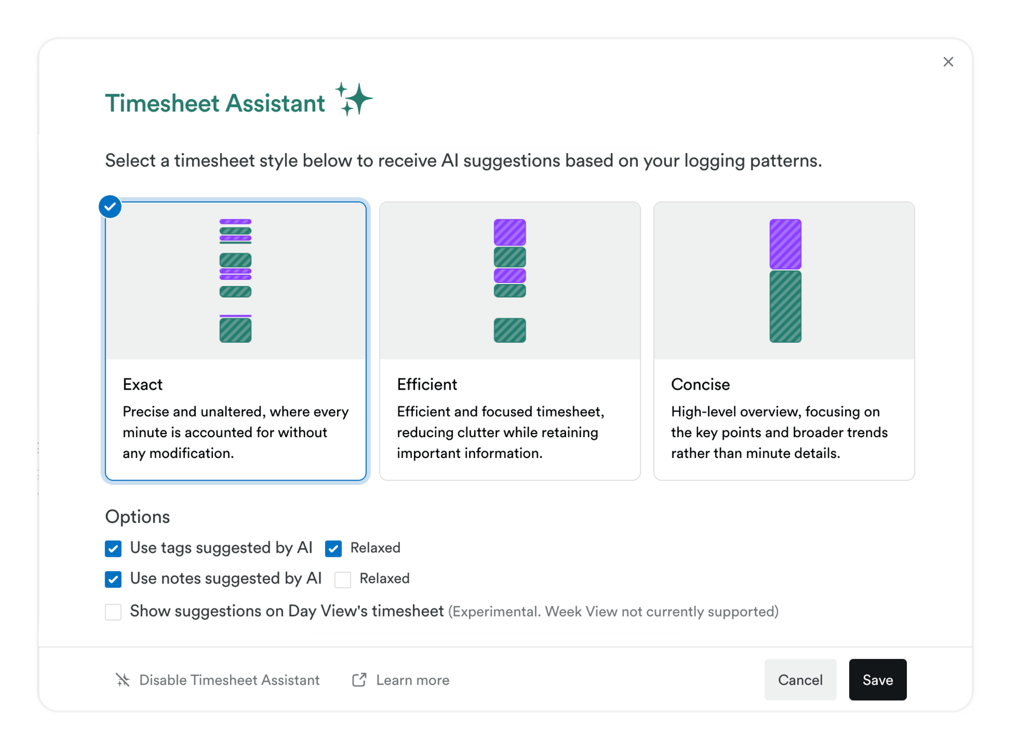 Timesheet Assistant Timesheet Assistant