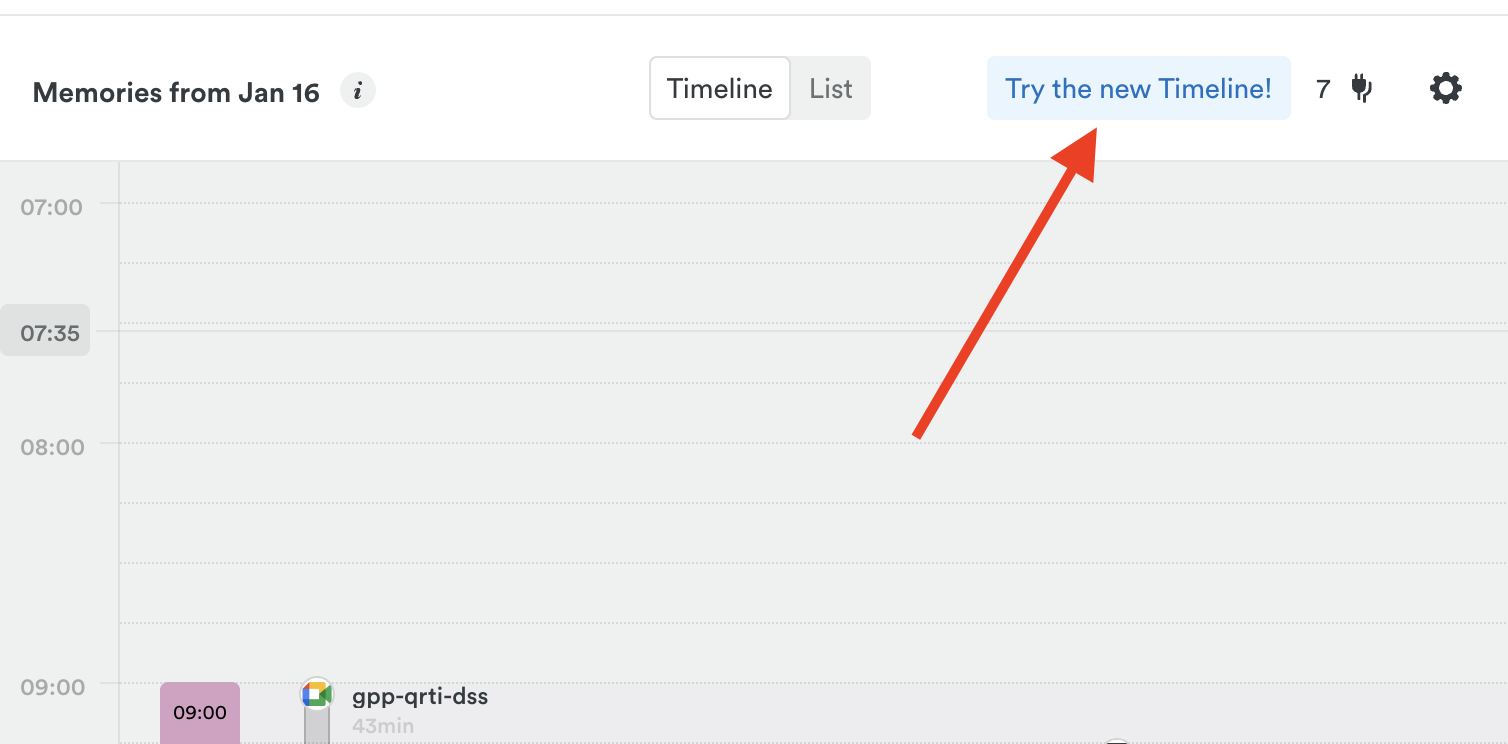 Enabling the new timeline experience in Timely Enabling the new timeline experience in Timely