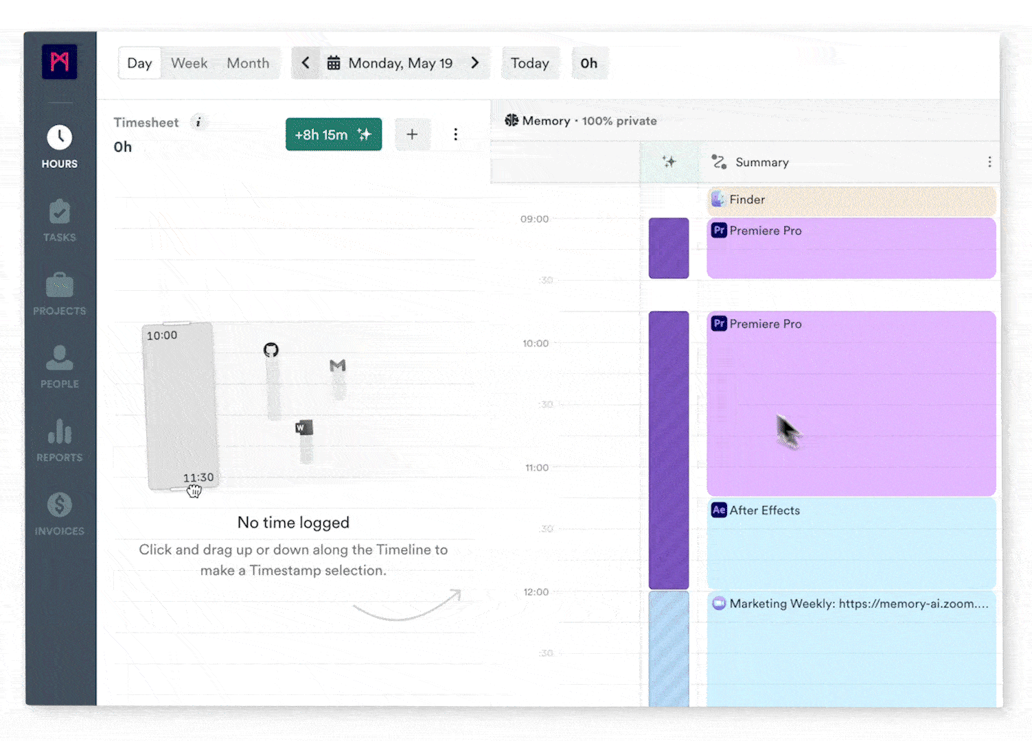 One click Timesheet One click Timesheet